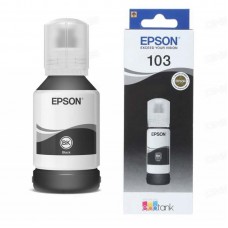 EPSON BOUTEILLE D'ENCRE ORIGINAL EPSON ECOTANK 103  NOIR POUR L3110 (C13T00S14A)