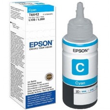 EPSON Bouteille d'encre cyan pour Imprimante L382 - Ink Bottle 664 (C13T6642A)