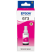 EPSON Bouteille d'encre Magenta pour Imprimante L800 ORIGINAL ORIGINAL (C13T67334A)