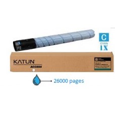 MINOLTA Toner Cyan pour Bizhub C258/C308 KATUN  (KAT-TN324C)